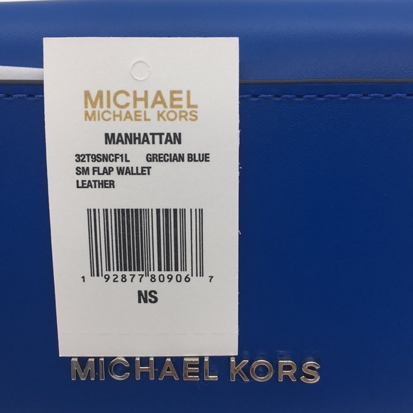 Michael Kors Manhattan SM Flap Wallet Leather - Picture 8 of 8